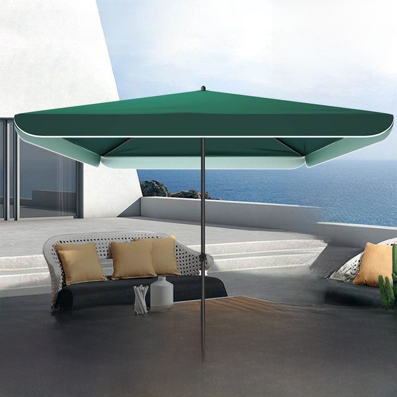 Large Outdoor Sun Umbrella Pat - Home Security Logo recensie en prijs