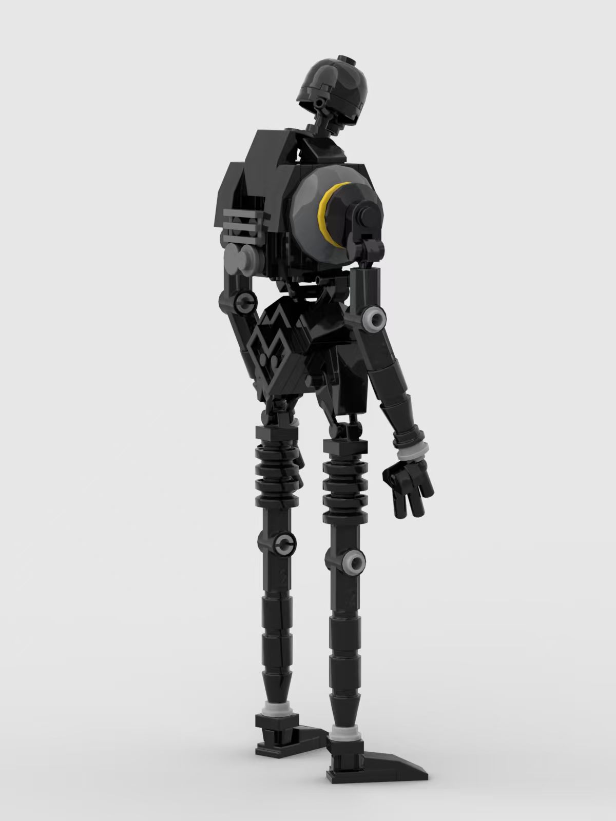 New MOC Black Security Robot H - Home Security Robots recensie en prijs