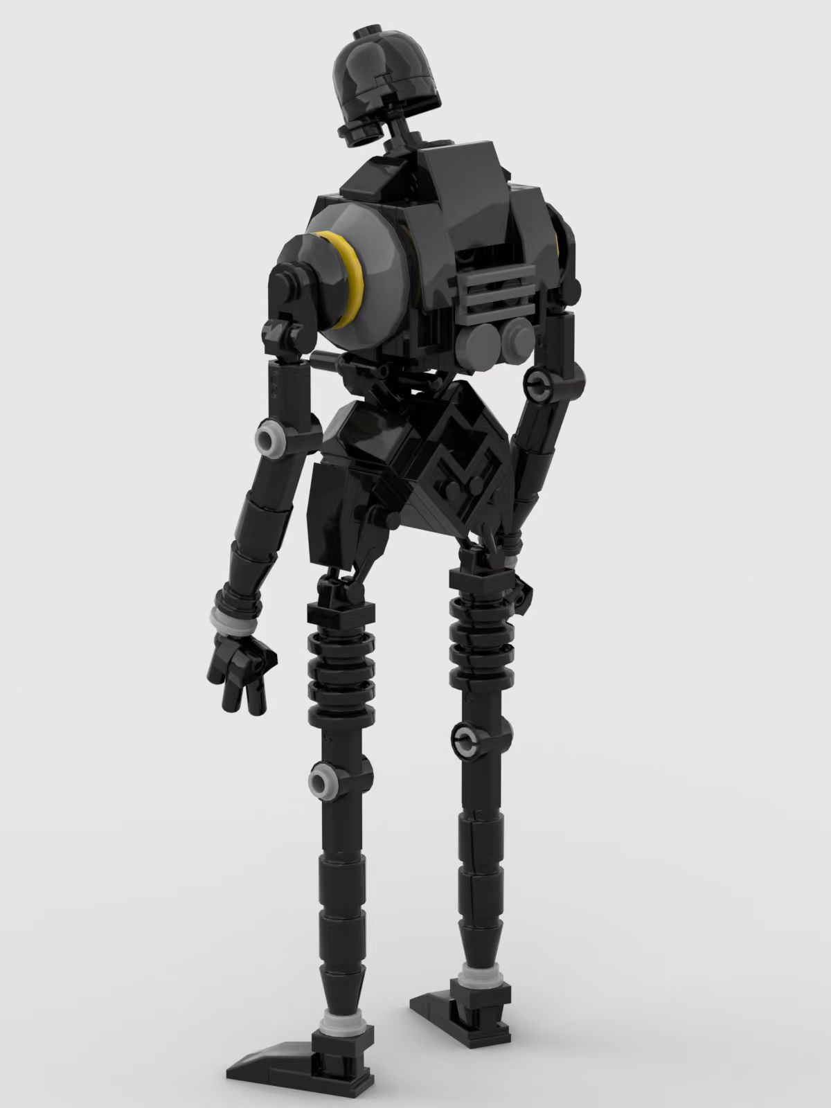 New MOC Black Security Robot H - Home Security Robots recensie en prijs