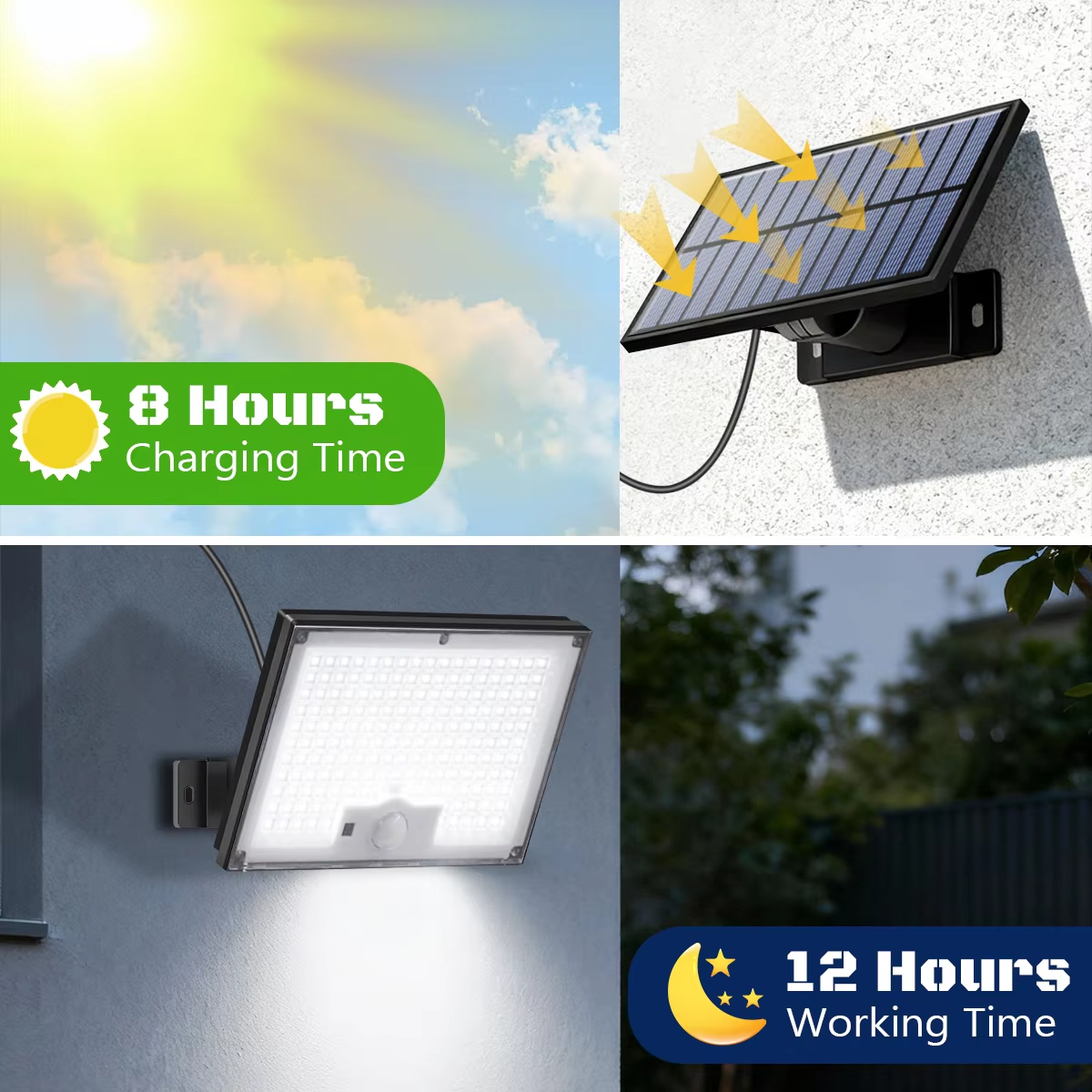 Outdoor Solar Security Lights  - Home Security Yard Sensors recensie en prijs