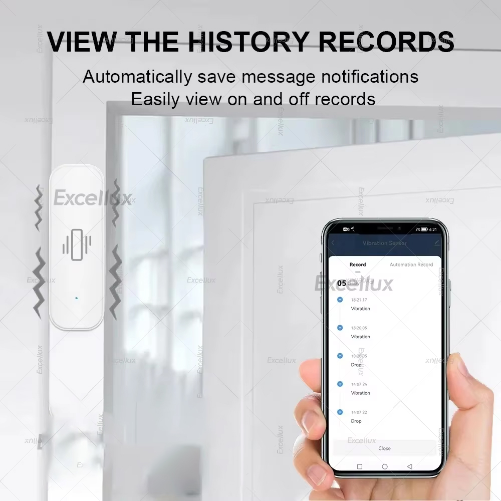 Zigbee Smart Vibration Sensor  - Home Security Alarm recensie en prijs