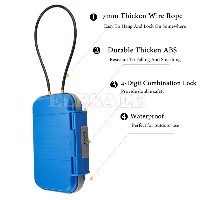 Creative Portable 4-digit Comb - Home Security Safe recensie en prijs