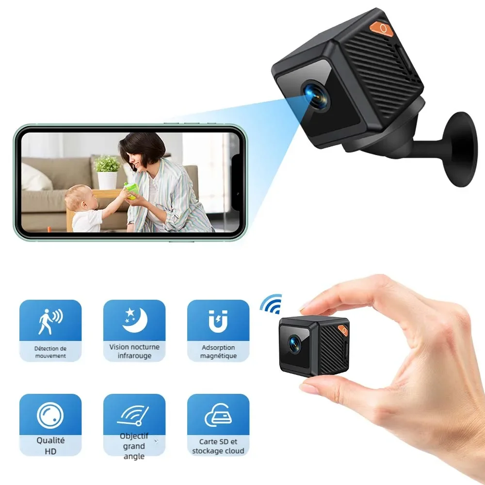 W02 1080P mini security protec - Home Security Video Cameras recensie en prijs
