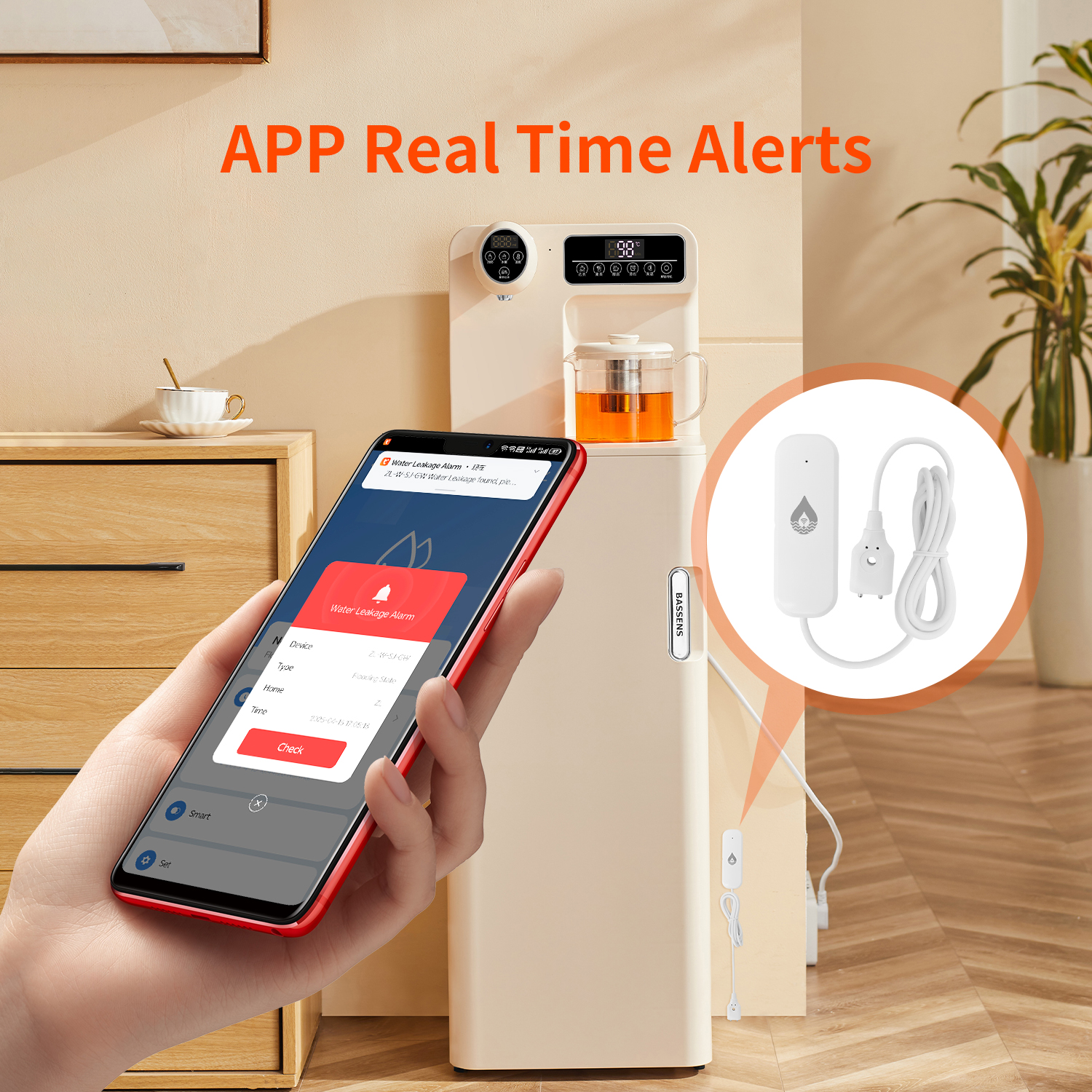 YFK Tuya WiFi Water Leakage Se - Home Security Technology recensie en prijs