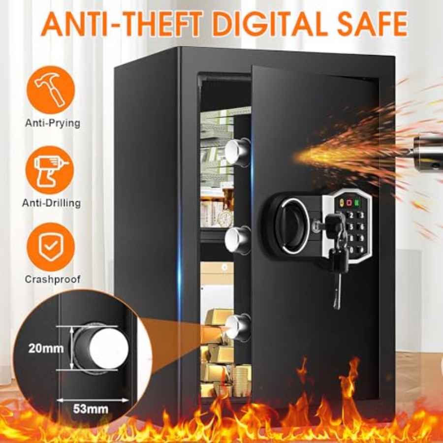 Home security safe: 3.4 cu ft  - Home Security Safe recensie en prijs