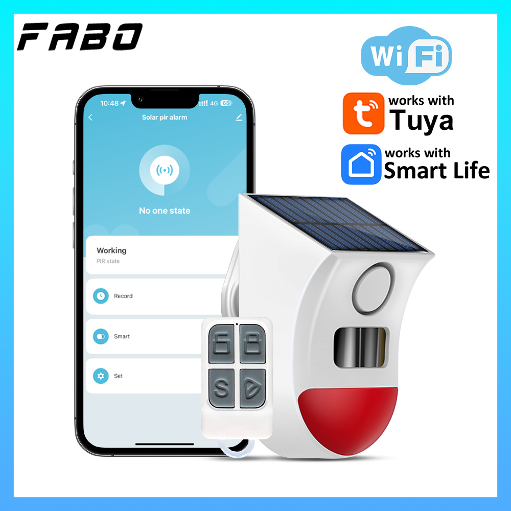 Tuya WiFi Solar Motion Sensor  - Home Security Yard Sensors recensie en prijs