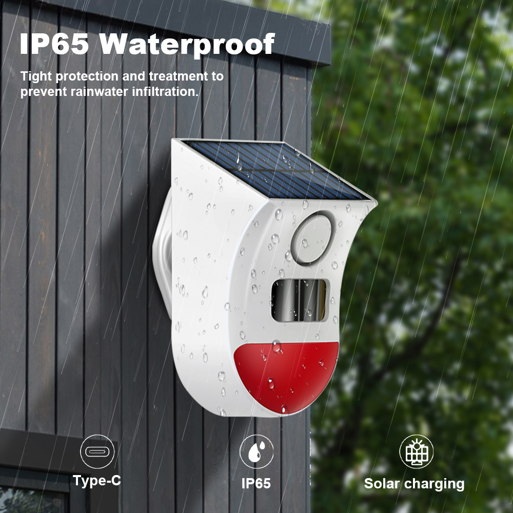 Tuya WiFi Solar Motion Sensor  - Home Security Yard Sensors recensie en prijs
