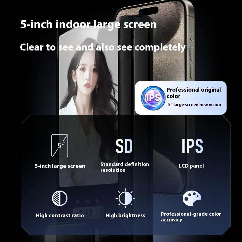 TLF For S93 Smart Door  Wooden - Home Security Usa recensie en prijs
