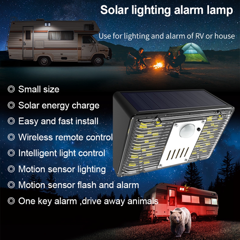 EGFirtor Solar Light Alarm Lam - Home Security Yard Sensors recensie en prijs