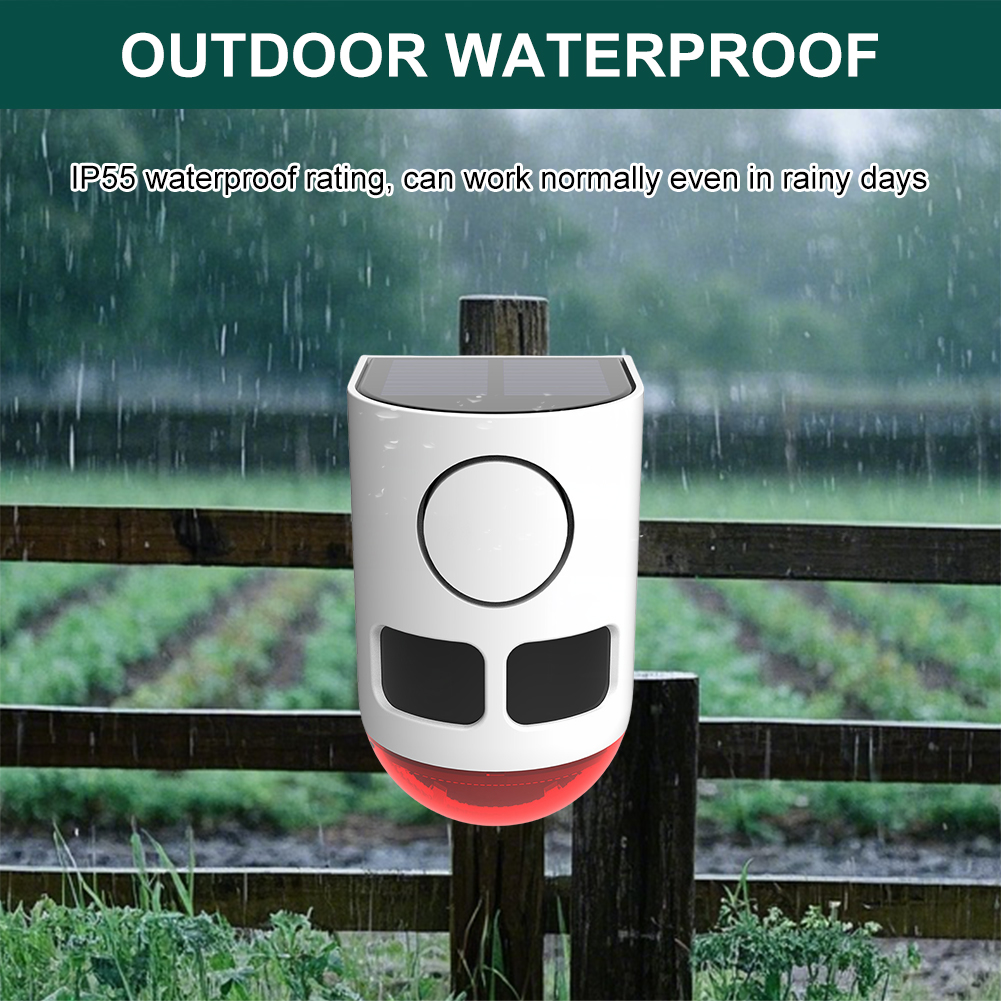 Solar Outdoor Motion Sensor Al - Home Security Yard Sensors recensie en prijs
