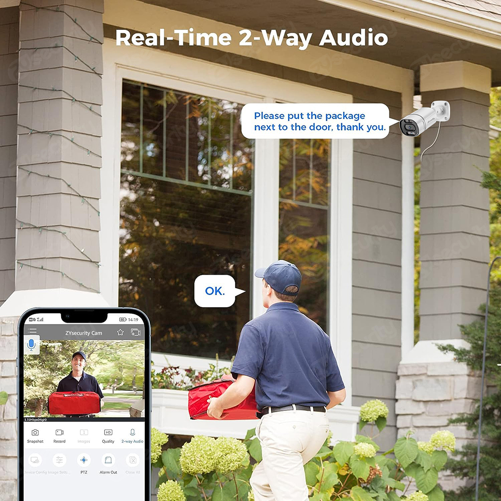 4K PoE Security Camera System  - Home Security Outdoor Cameras recensie en prijs