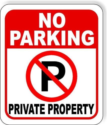 No Parking Symbol PRIVATE PROP - Home Security Logo recensie en prijs