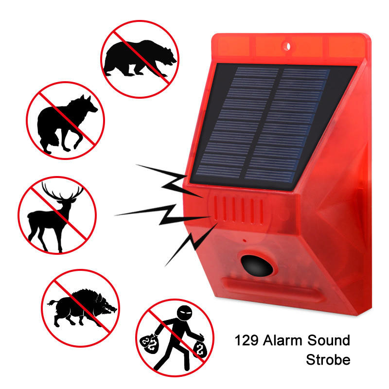 Solar Powered Infrared Motion  - Home Security Yard Sensors recensie en prijs