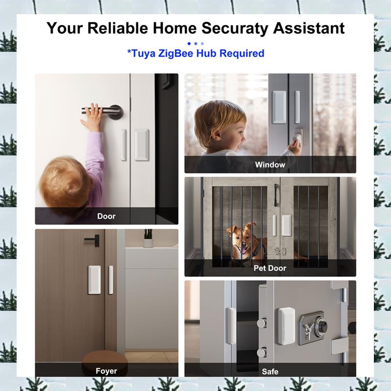 ABLG Tuya Zigbee Door Sensor W - Home Security Alarm recensie en prijs