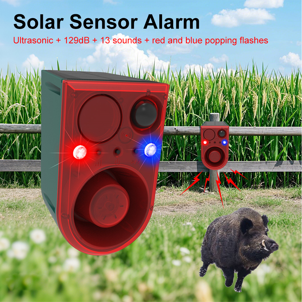 Solar Motion Sensor Alarm Wate - Home Security Yard Sensors recensie en prijs