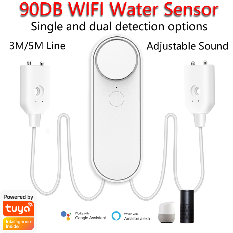 3M/5M WiFi Water Leak Detector - Home Security Safe recensie en prijs