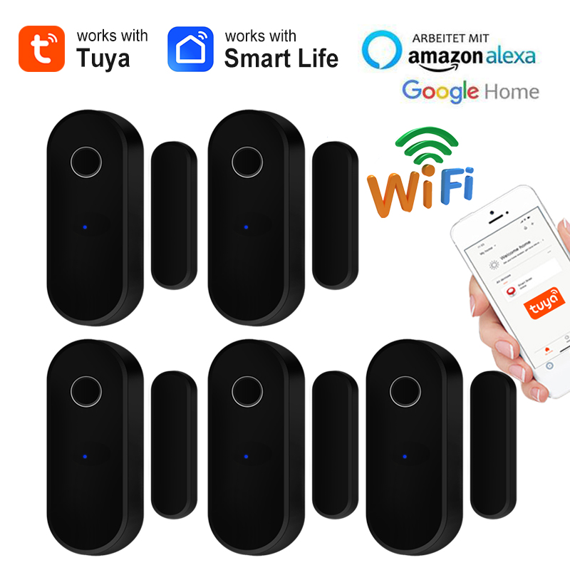 Tuya WiFi Door Open Close Dete - Home Security Technology recensie en prijs