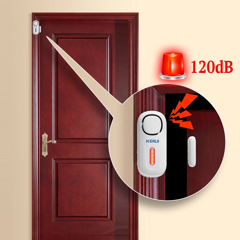 KERUI 120DB Wireless Door/Wind - Home Security Lights recensie en prijs