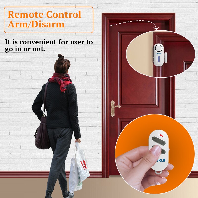 KERUI 120DB Wireless Door/Wind - Home Security Lights recensie en prijs