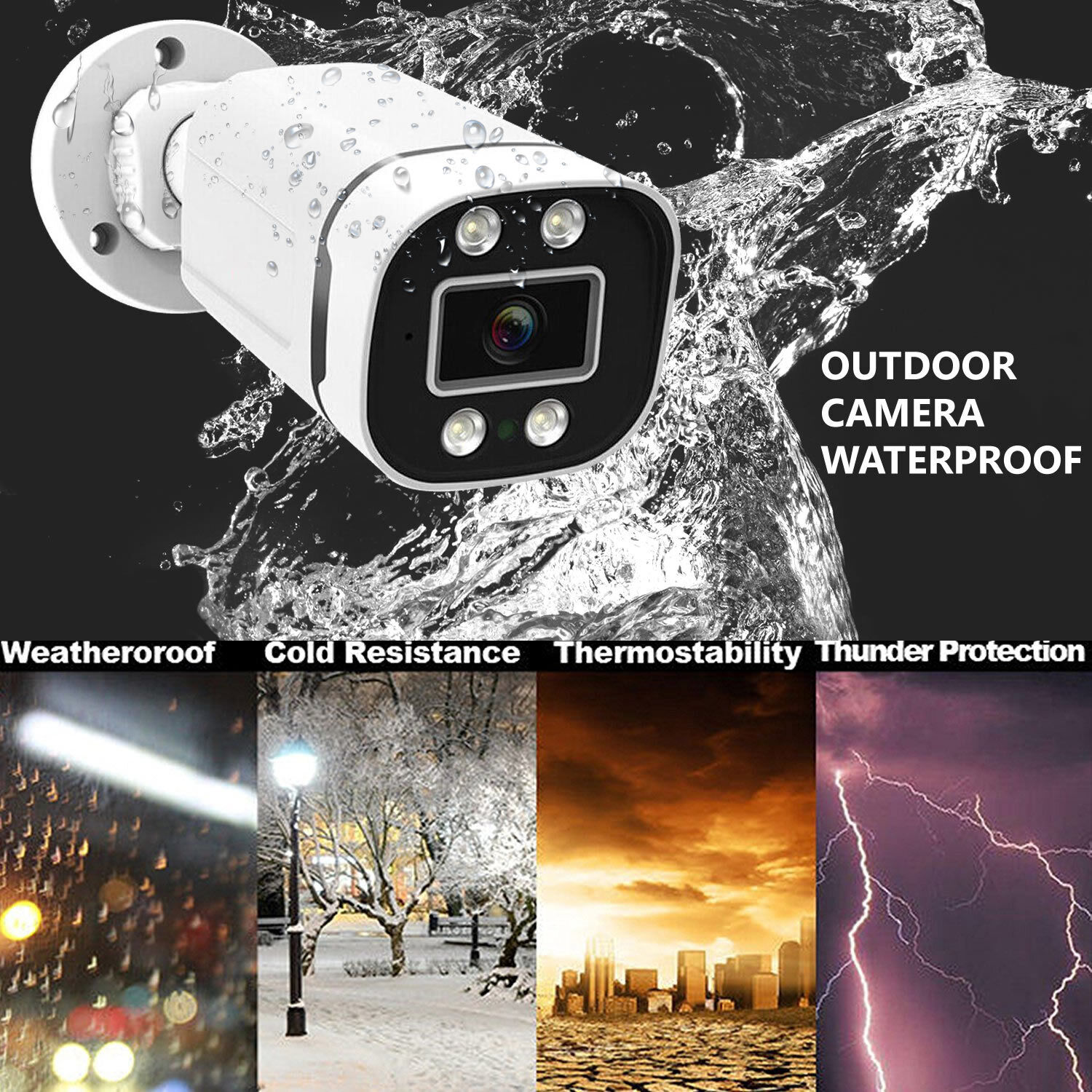 4CH 8CH AHD 2MP 5MP AHD Outdoo - Home Security Outdoor Cameras recensie en prijs