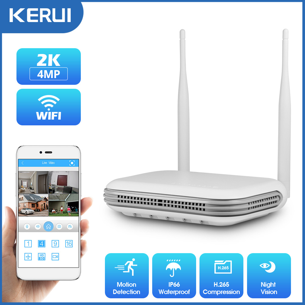 KERUI 2K 4MP Outdoor Full HD S - Home Security Outdoor Cameras recensie en prijs