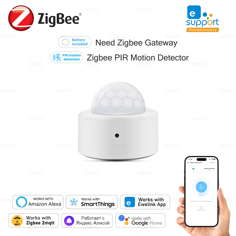 COOLO Zigbee 3.0 PIR Motion Se - Home Security Alarm recensie en prijs