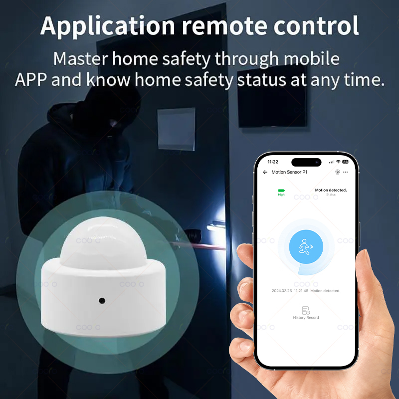 COOLO Zigbee 3.0 PIR Motion Se - Home Security Alarm recensie en prijs
