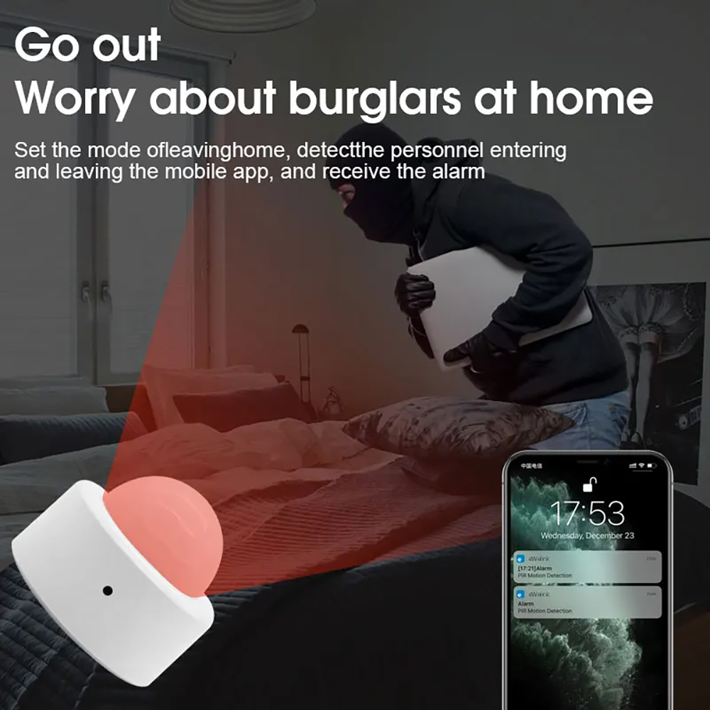 COOLO Zigbee 3.0 PIR Motion Se - Home Security Alarm recensie en prijs