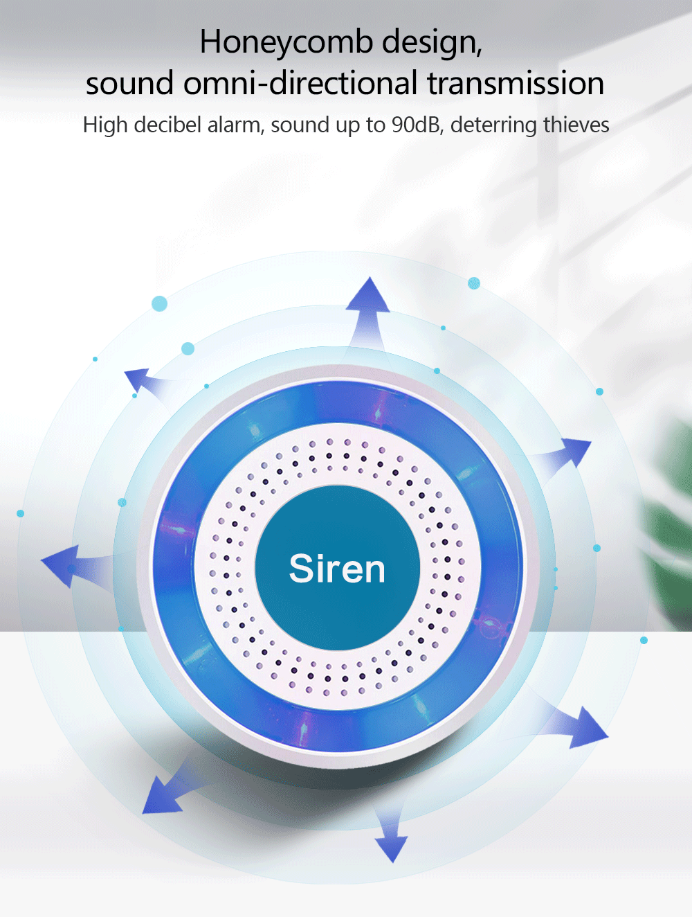 433mhz Wireless Sound and Ligh - Home Security Blink recensie en prijs