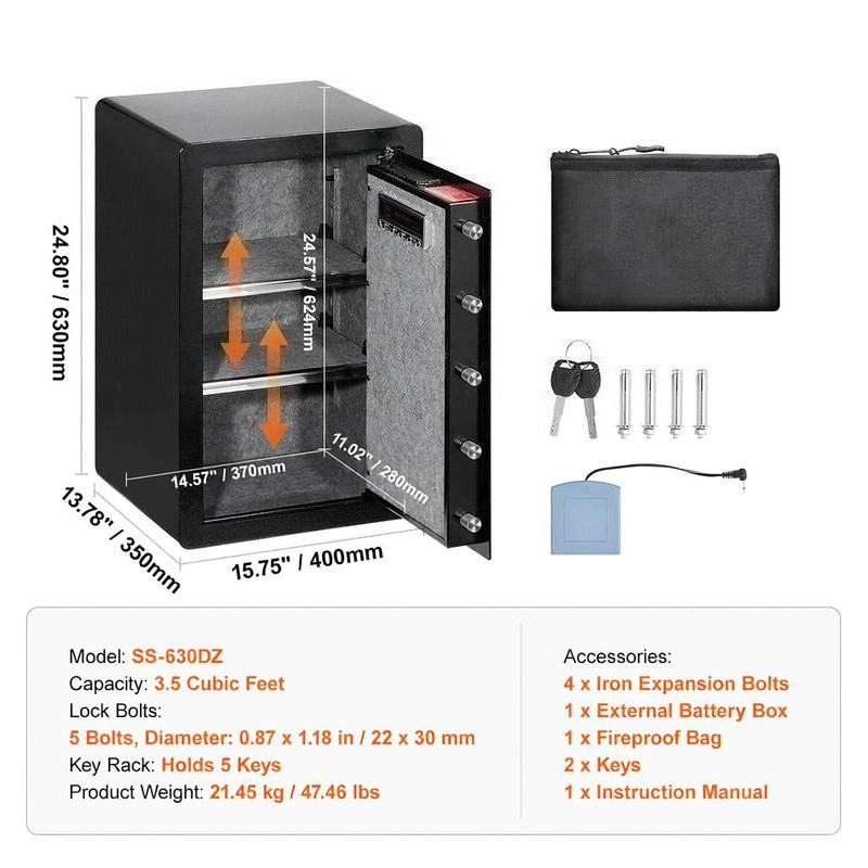 3.5 cu.ft Security Locker 14x1 - Home Security Lights recensie en prijs