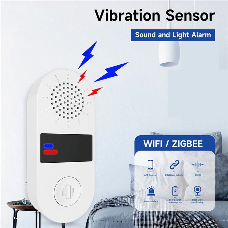 A25P Tuya Wifi Vibration Senso - Home Security Alarm recensie en prijs