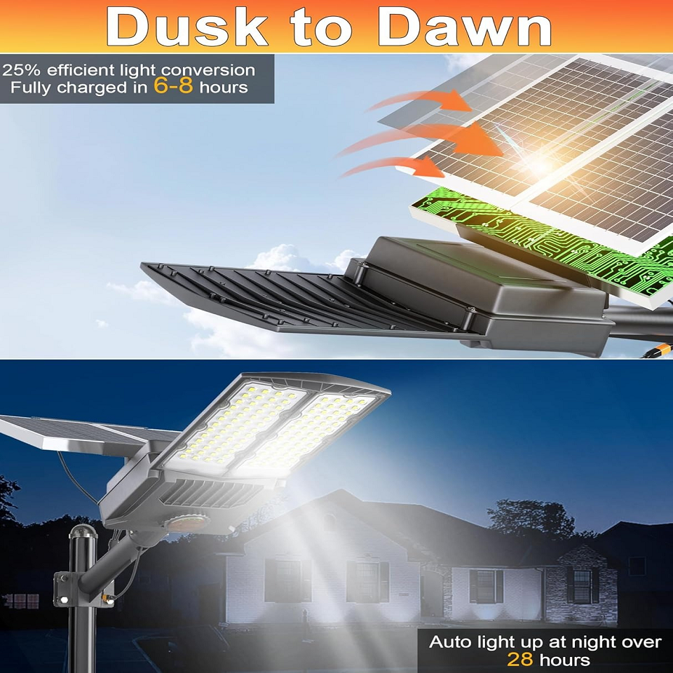 Solar Street Lights Outdoor Mo - Home Security Yard Sensors recensie en prijs